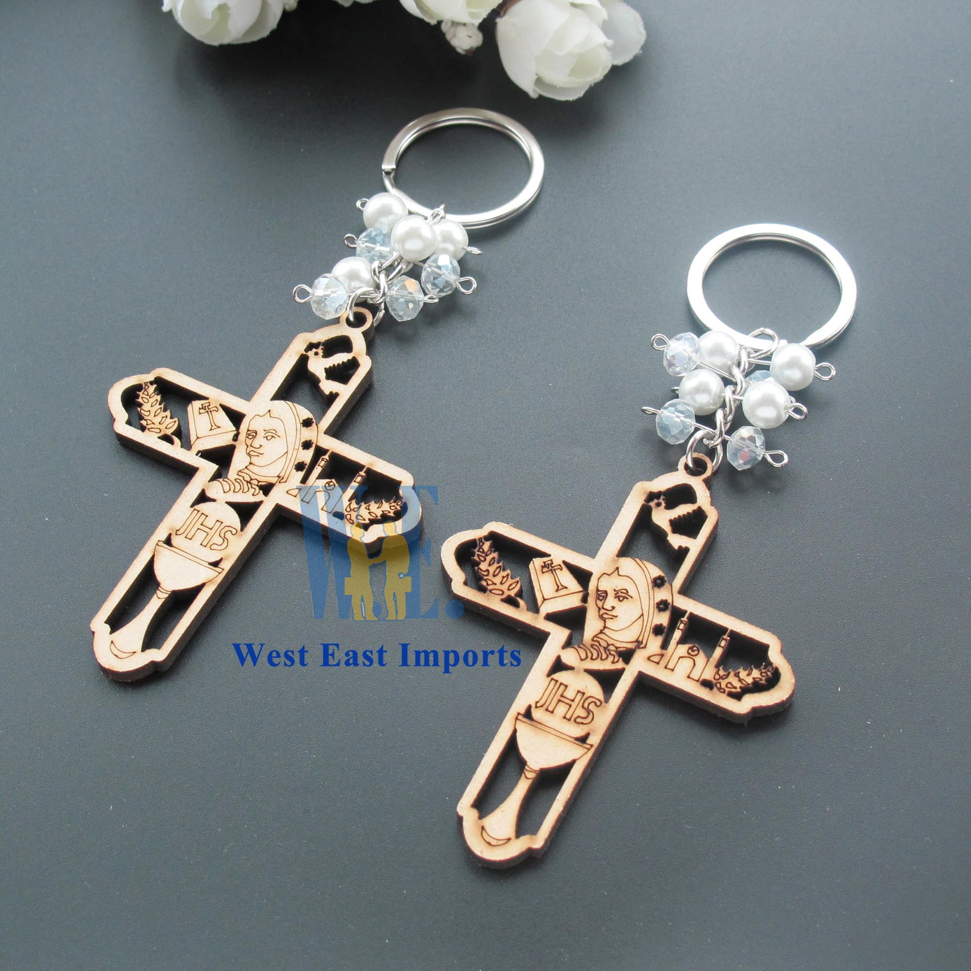 Amazon.com: First Holy Communion Chalice Keychain Favor (12 PCS